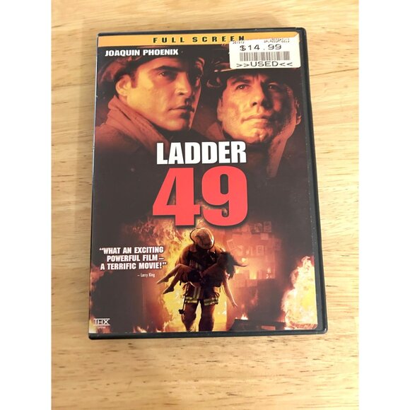 Ladder 49 Full Screen 2004 DVD Joaquin Phoenix John Travolta Drama Pre-Owned - Picture 1 of 3